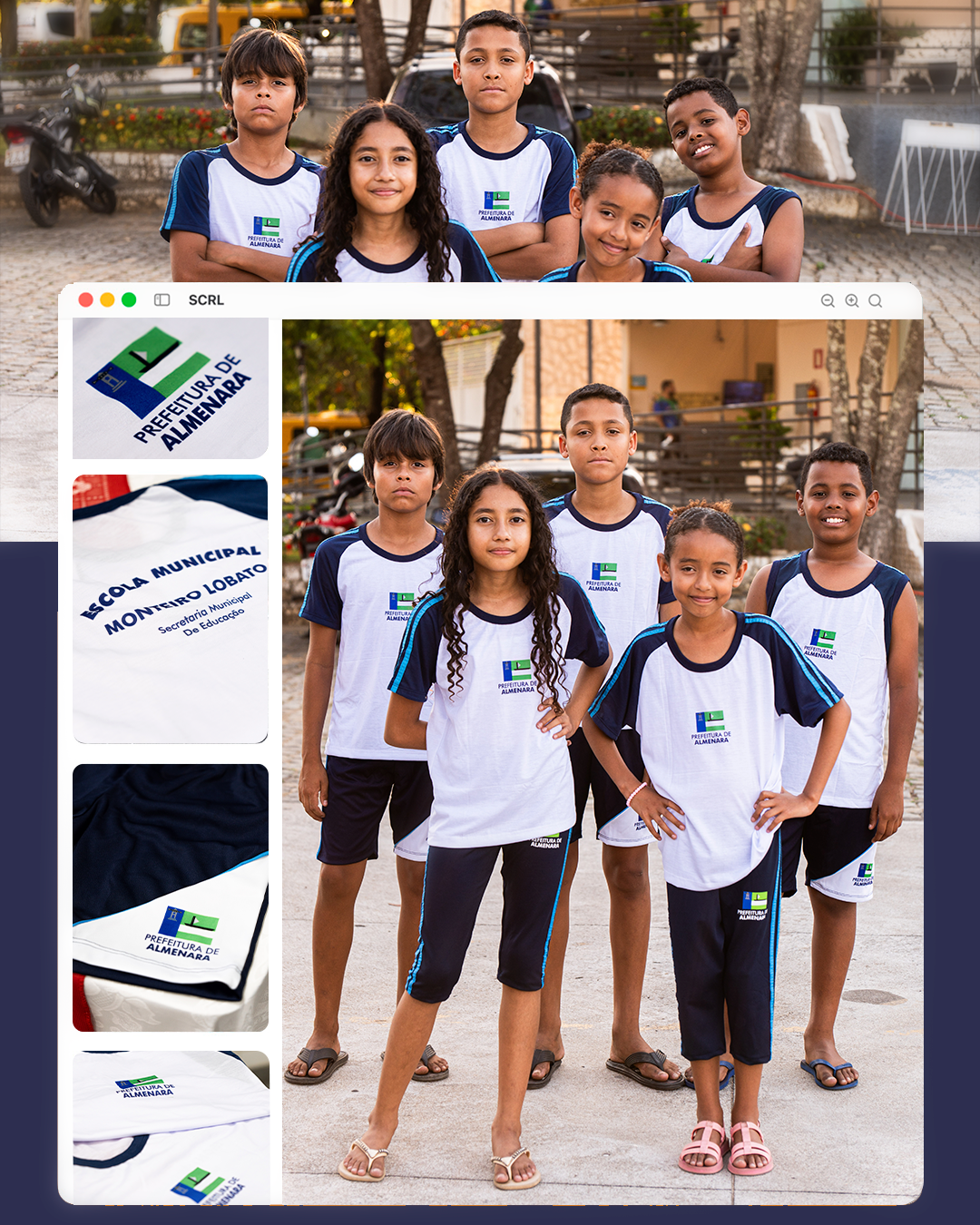 Imagem da notícia: Almenara apresenta novos uniformes da rede municipal de ensino