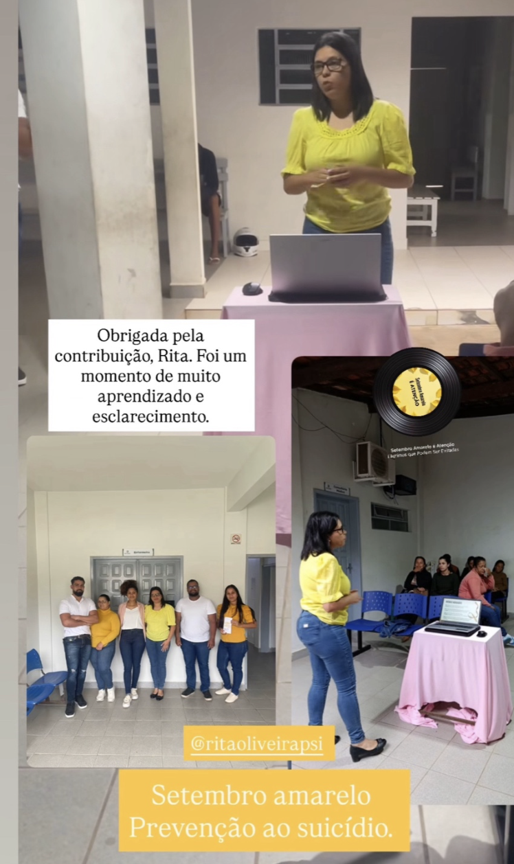Imagem Notica: Setembro Amarelo: Momento de Conscientização e Aprendizado sobre a Prevenção ao Suicídio