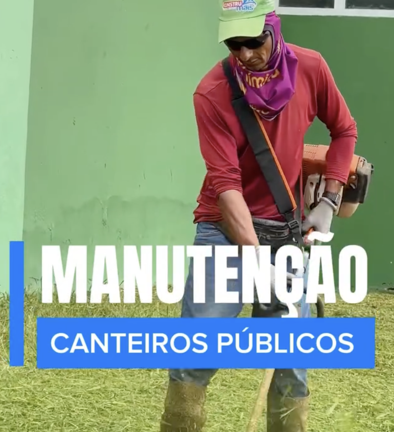 Prefeitura de Mata Verde intensifica ações de limpeza urbana e manutenção de espaços públicos