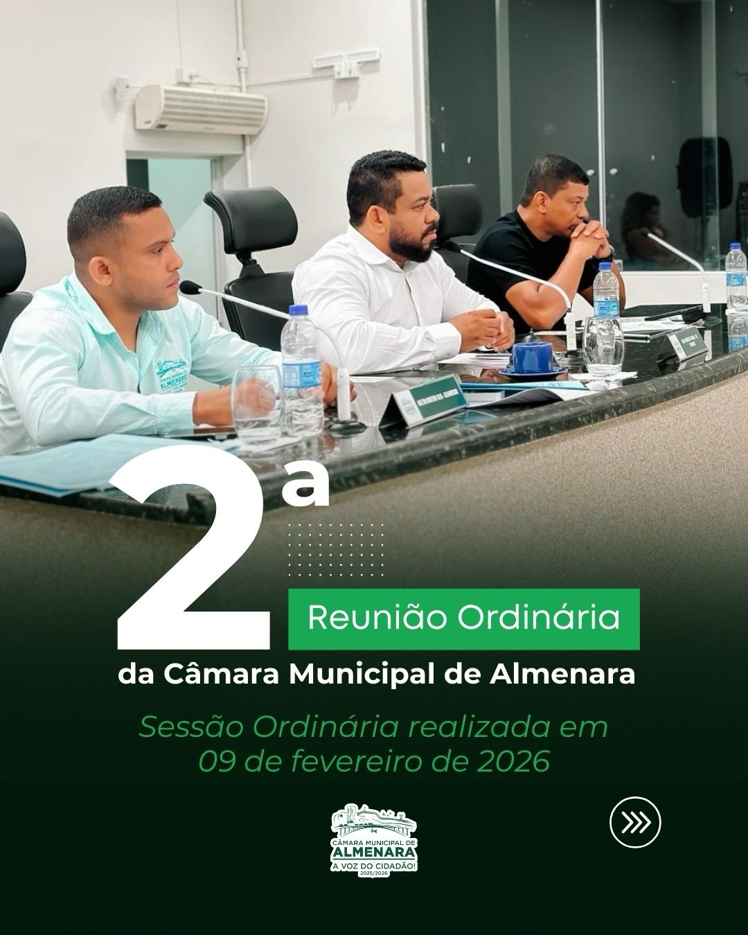 Imagem Noticia: Transparência e responsabilidade marcaram a 2ª Reunião Ordinária da Câmara de Almenara