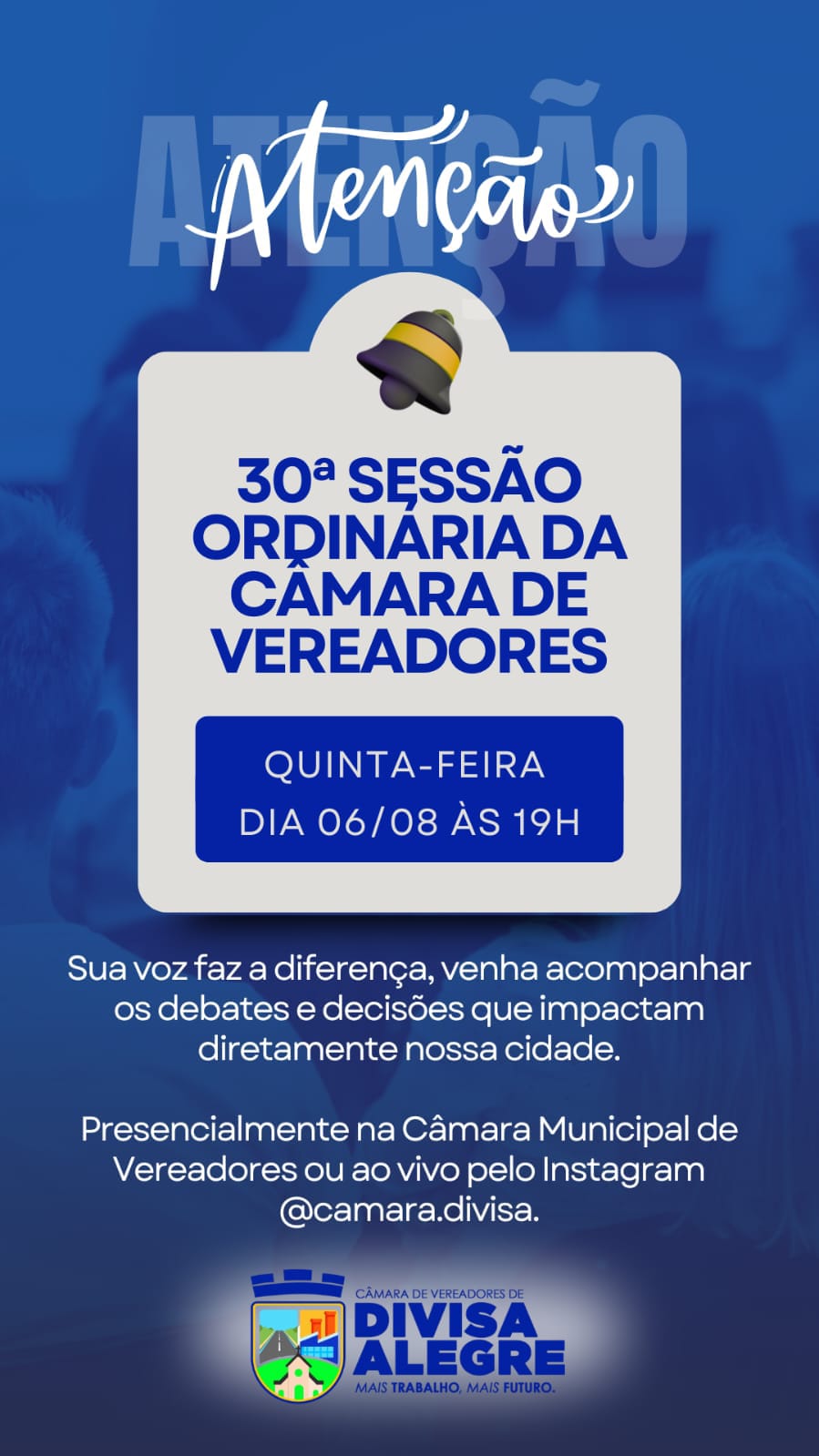30° SESSÃO ORDINARIA DA CÂMARA DE VEREADORES