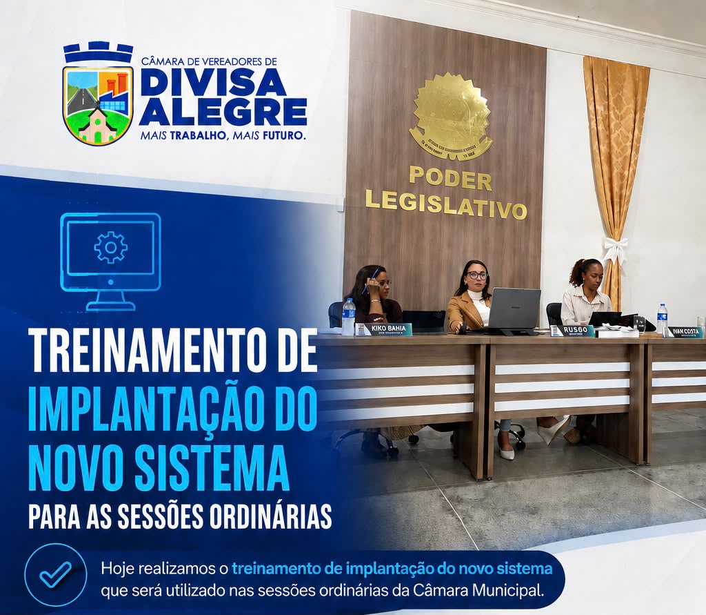 Imagem da notícia: Treinamento de Implantação de Novo Sistema