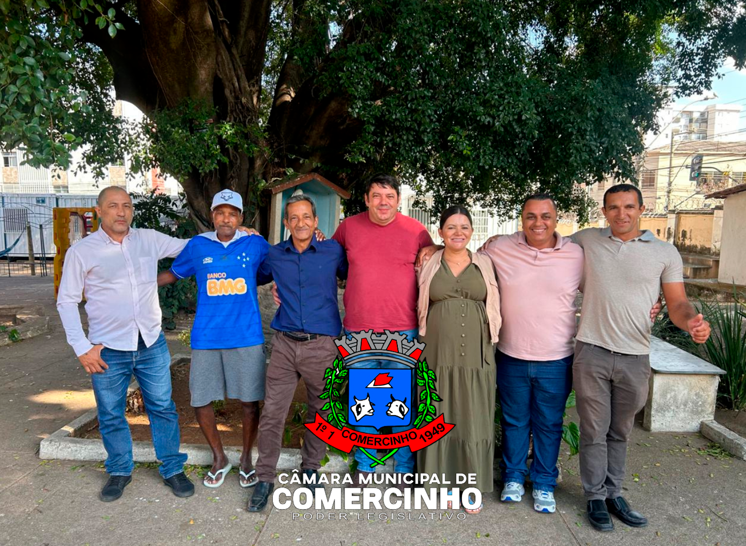 Vereadores de Comercinho-MG visitam Casa de Apoio Maria Bonita em Belo Horizonte-MG.