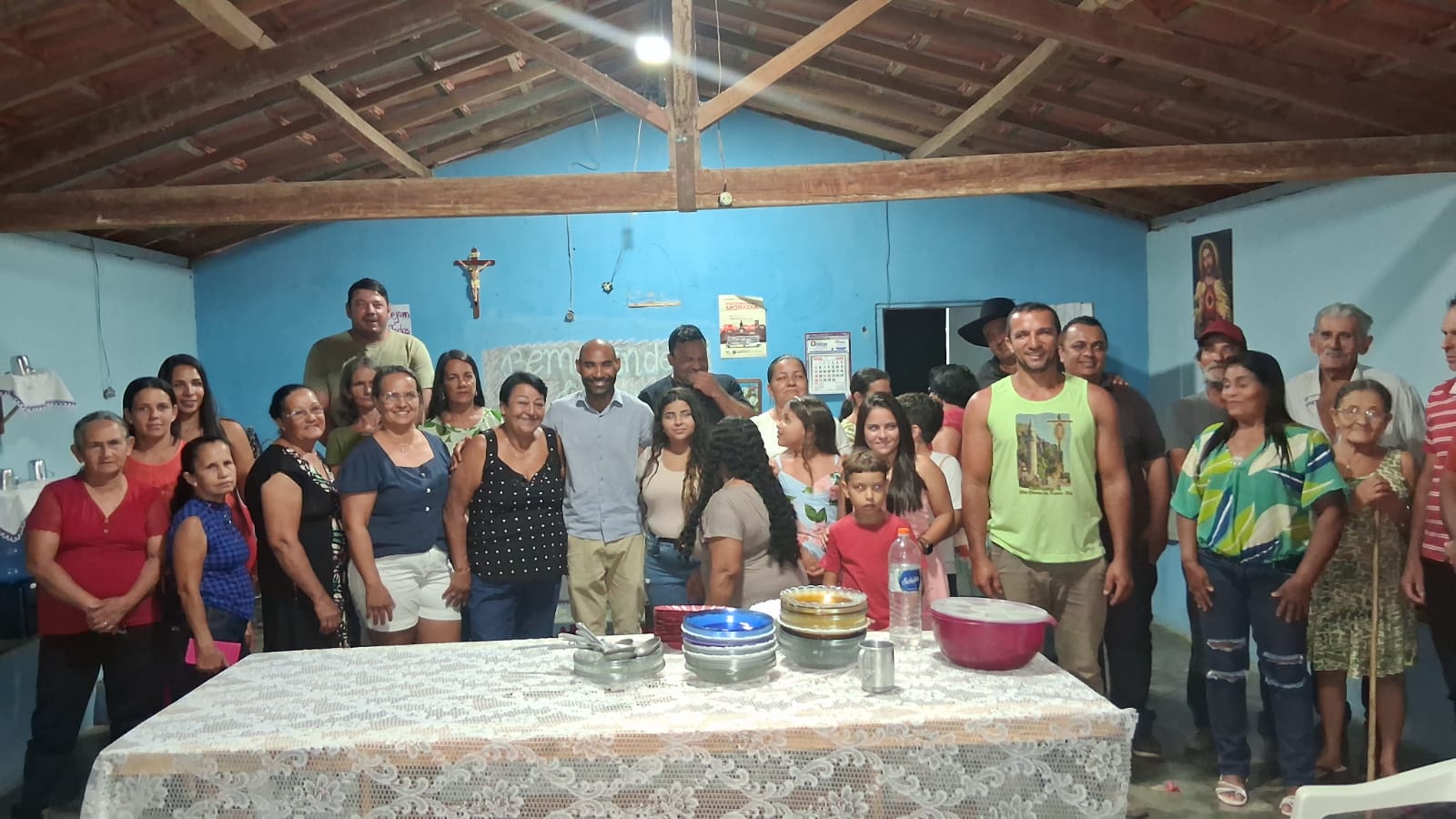 Representantes do Legislativo participam de celebração e dialogam com comunidade de Palmital