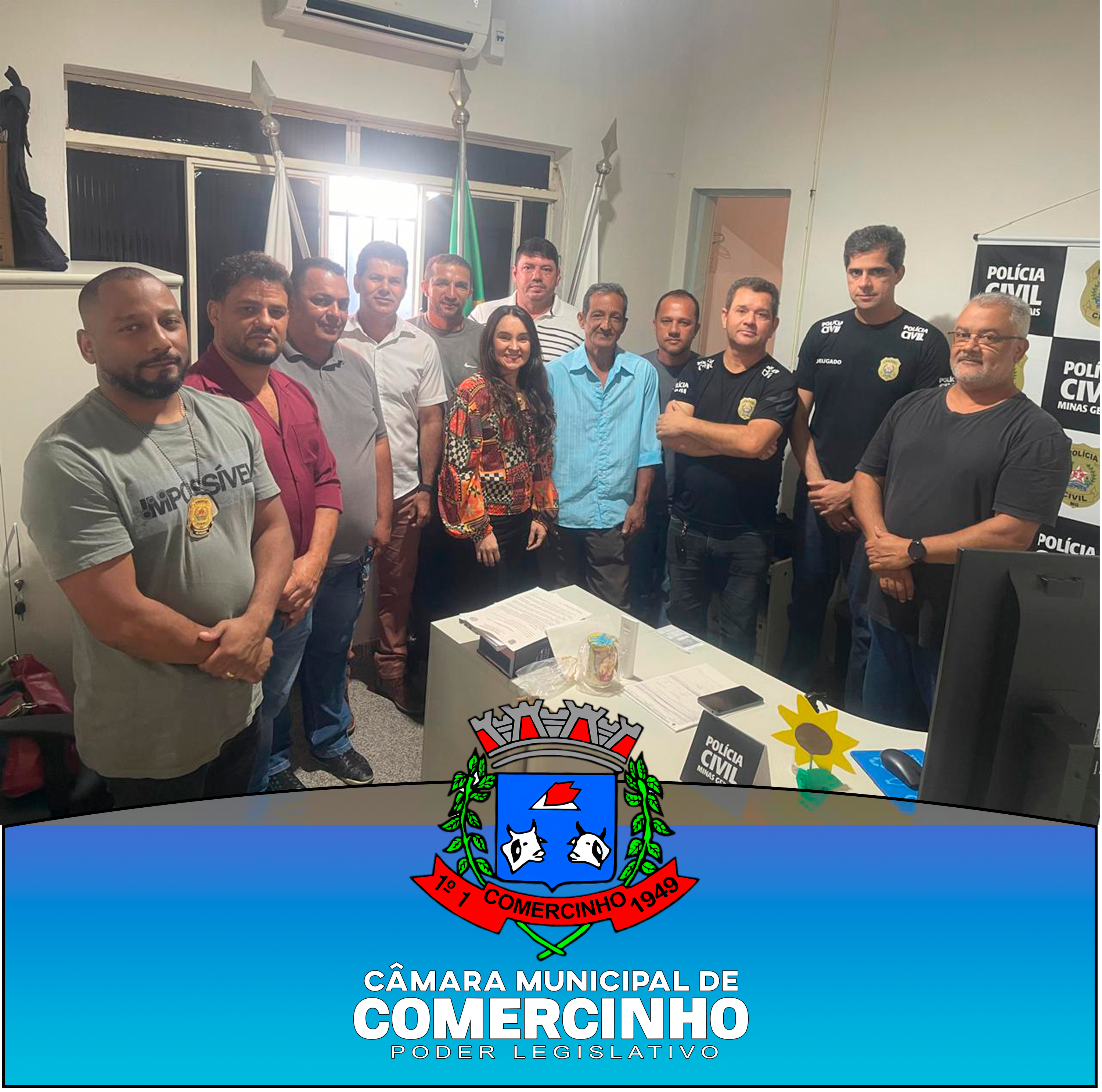 Imagem da notícia: Câmara de Vereadores busca melhorias na emissão de RG e na segurança de Comercinho