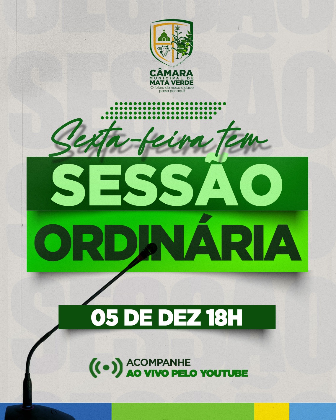 Imagem Noticia: REUNIÃO ORDINÁRIA 05/12/2025