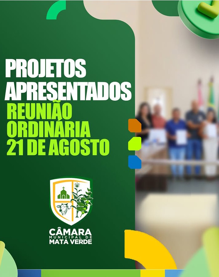 Imagem da notícia: INDICAÇÕES  E PROJETOS