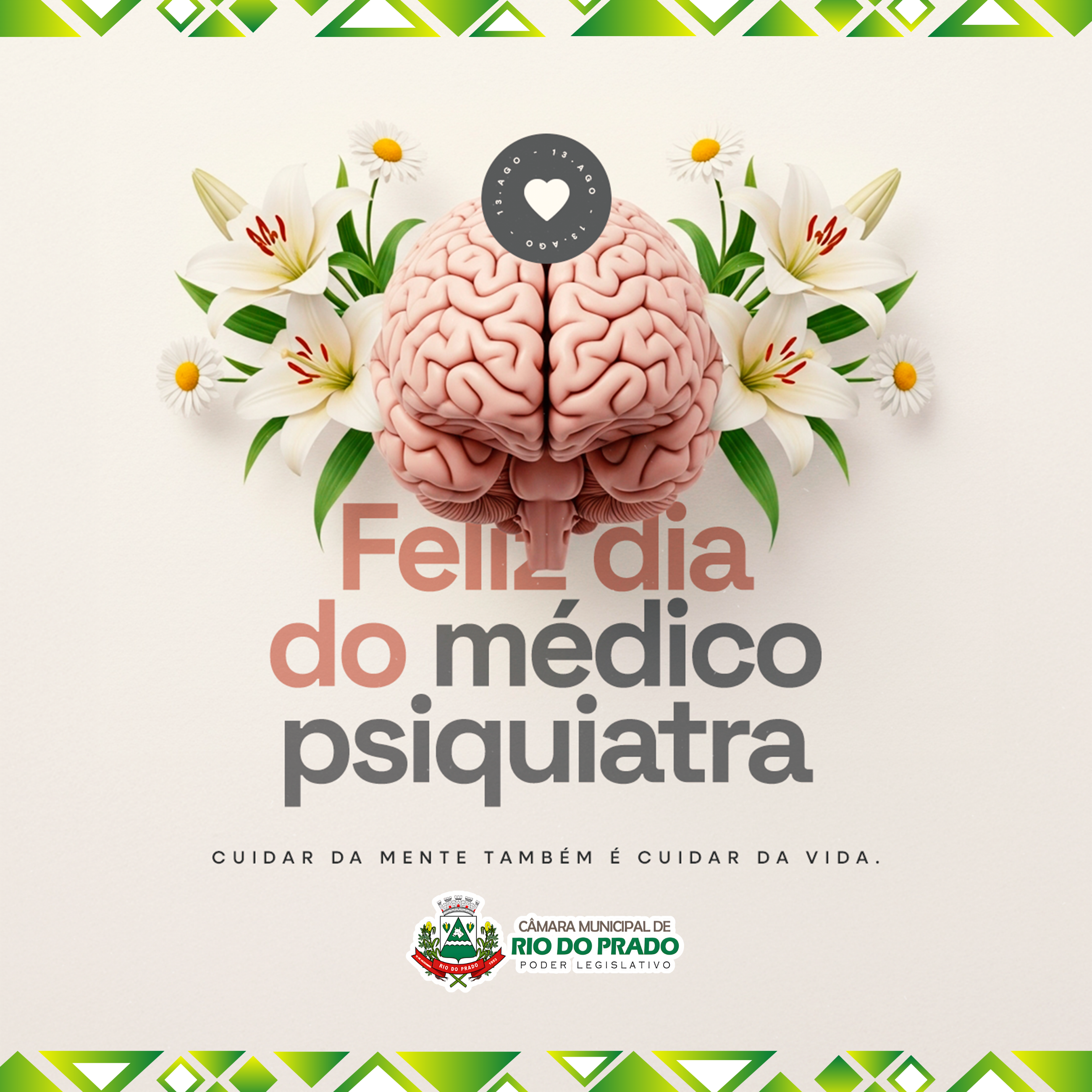 3 de Agosto - Dia do Médico Psiquiatra