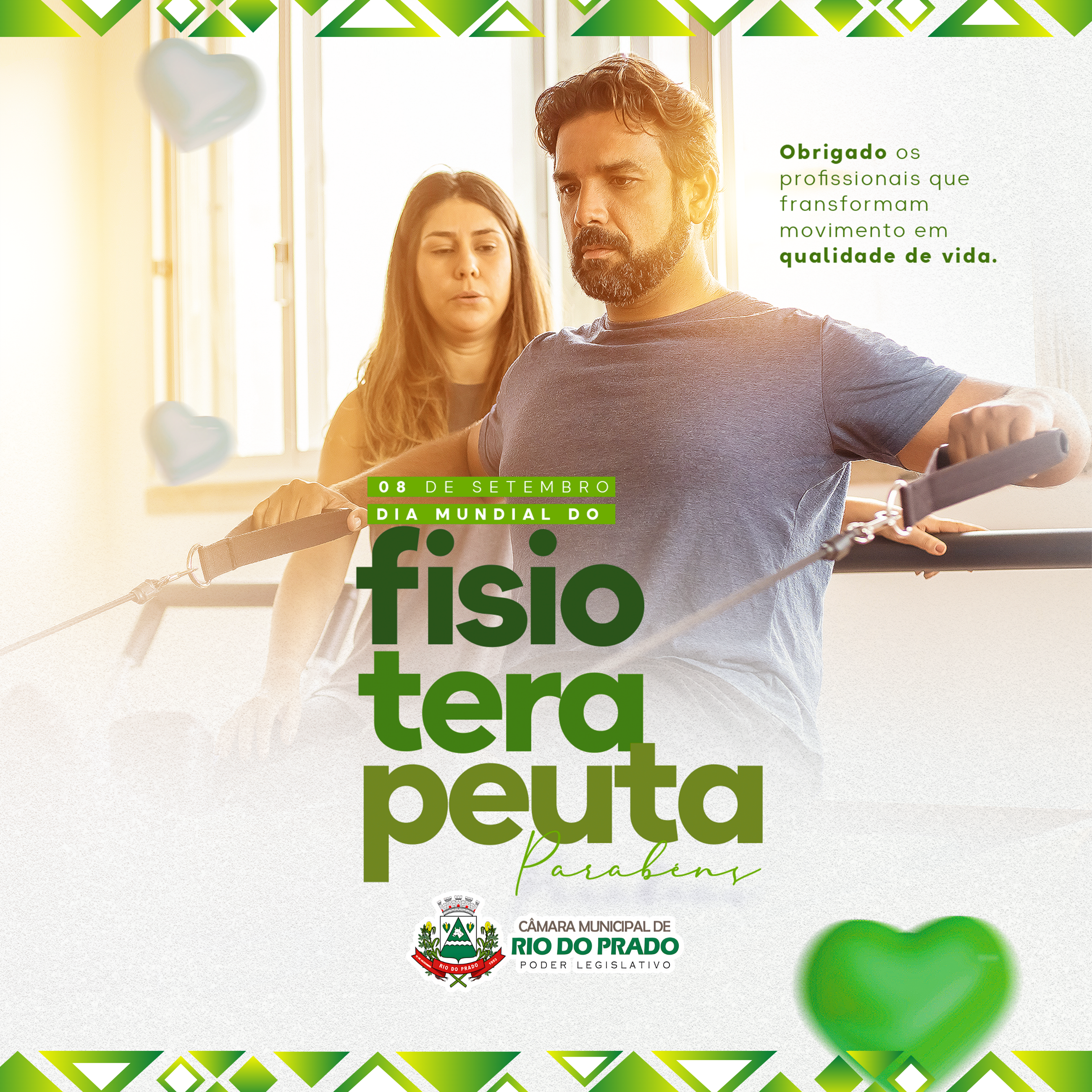 08 de Setembro - Dia Mundial do Fisioterapeuta