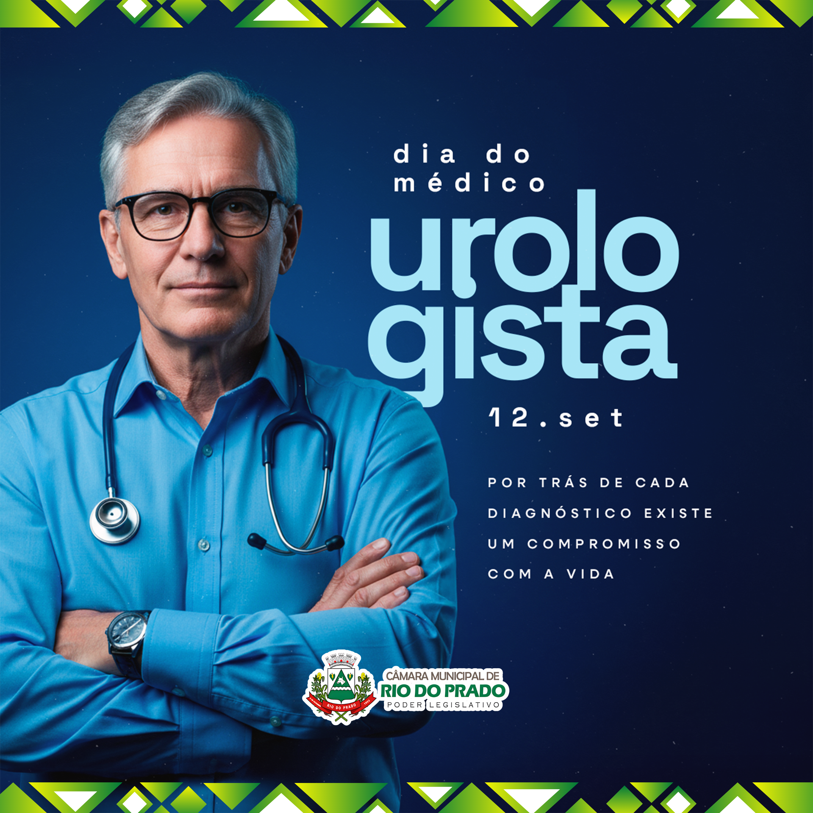 12 de Setembro - Dia do Médico Urologista.