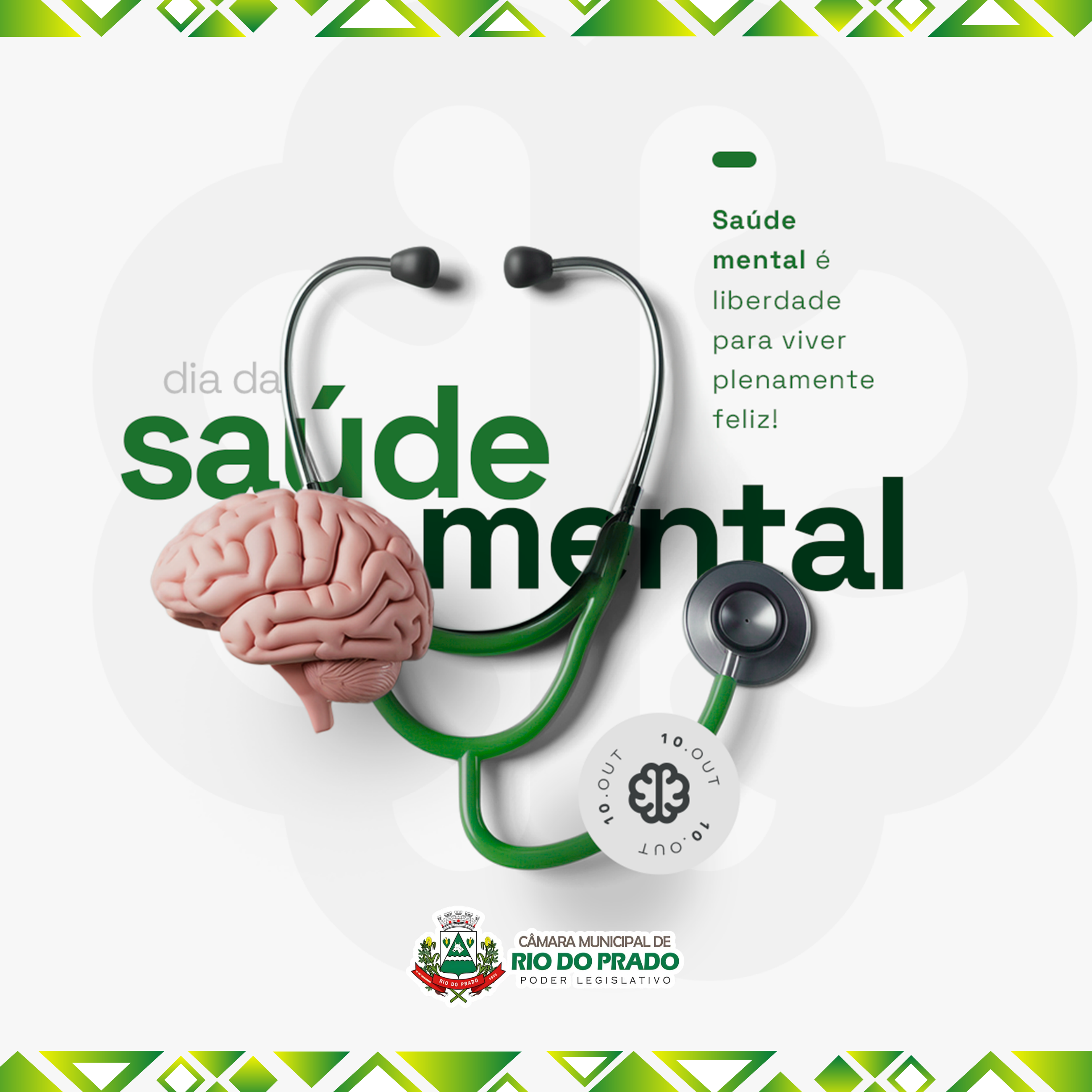 Imagem da notícia: 10 de Outubro - Dia da Saúde Mental.