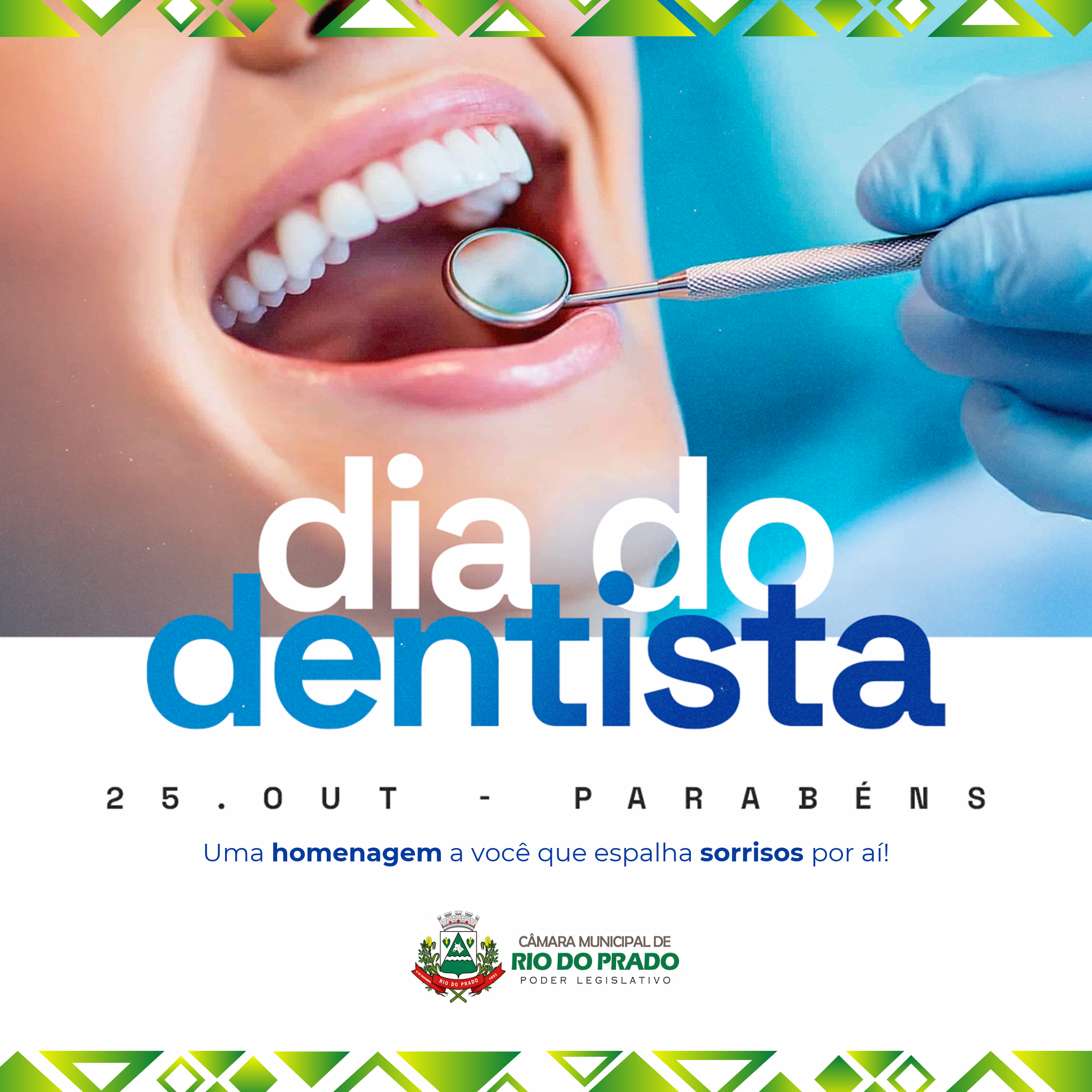 Imagem da notícia: 25 de Outubro - Dia do Dentista.