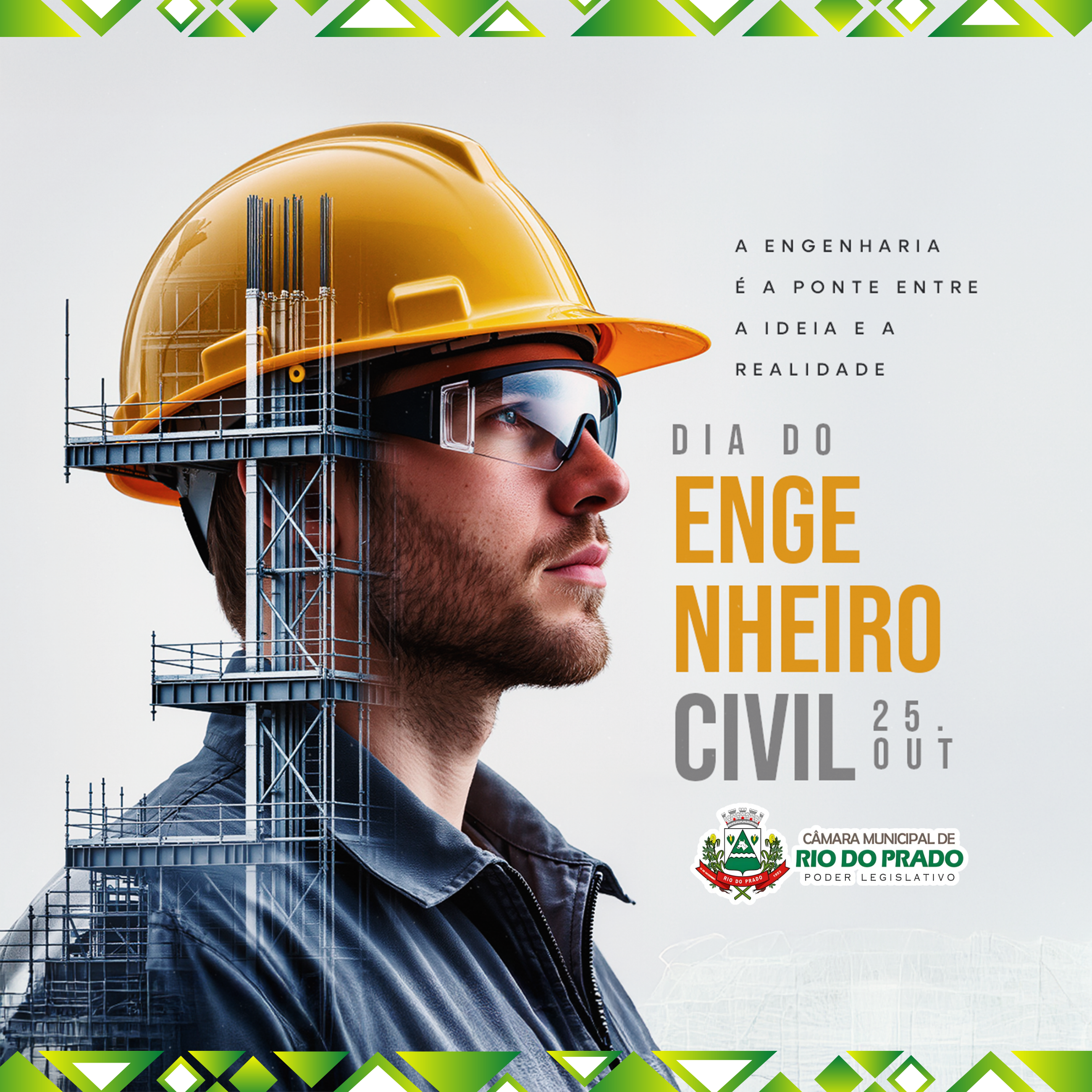 Imagem da notícia: 25 de Outubro - Dia do Engenheiro Civil