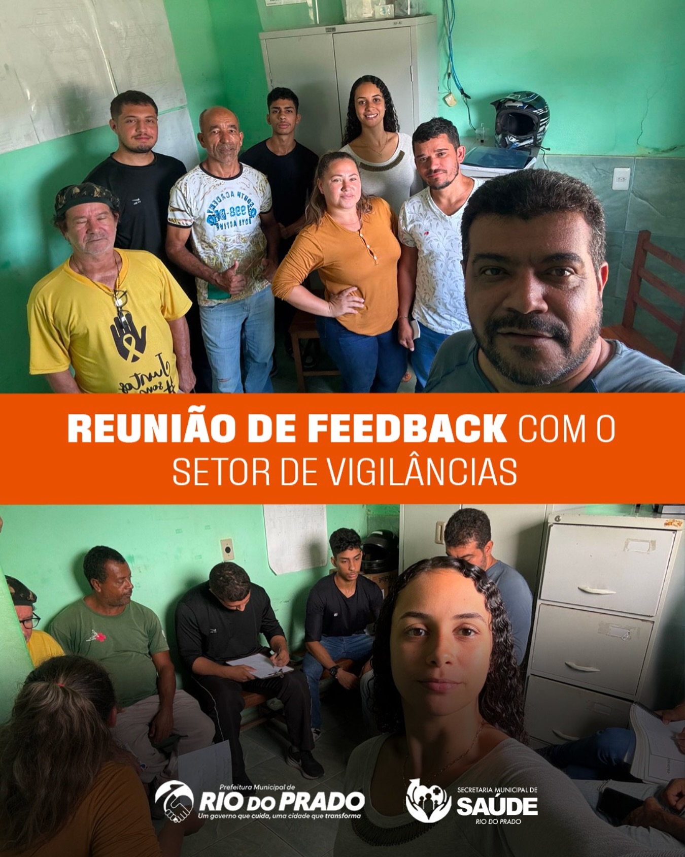 Reunião de Feedback Fortalece a Equipe de Vigilâncias