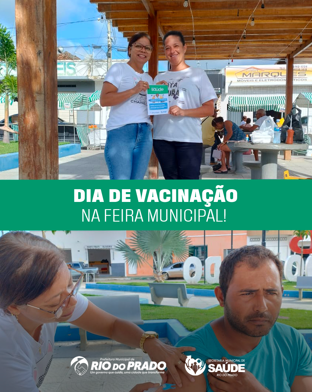 Dia de cuidar da saúde com praticidade e proteção!