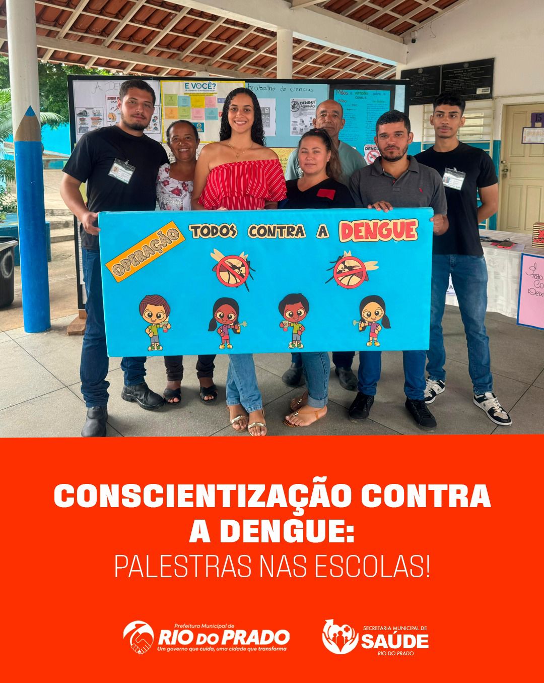 Conscientização Contra a Dengue: Palestras nas Escolas!