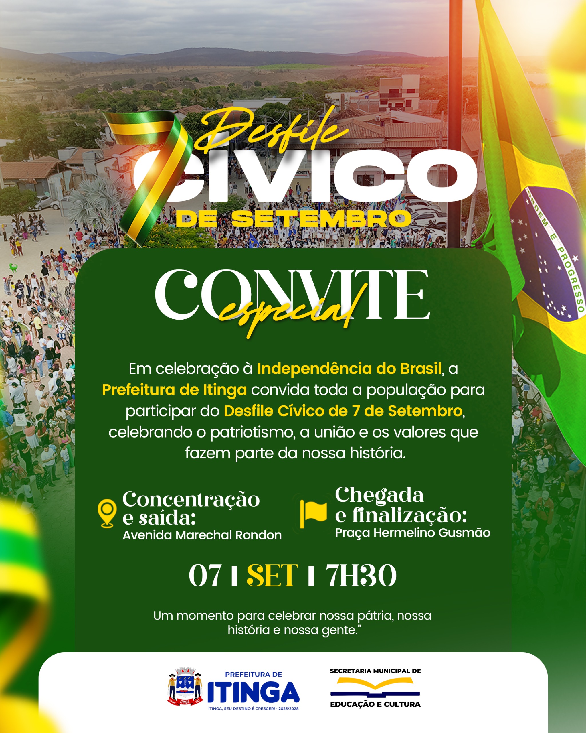 DESFILE CÍVICO DE 7 DE SETEMBRO