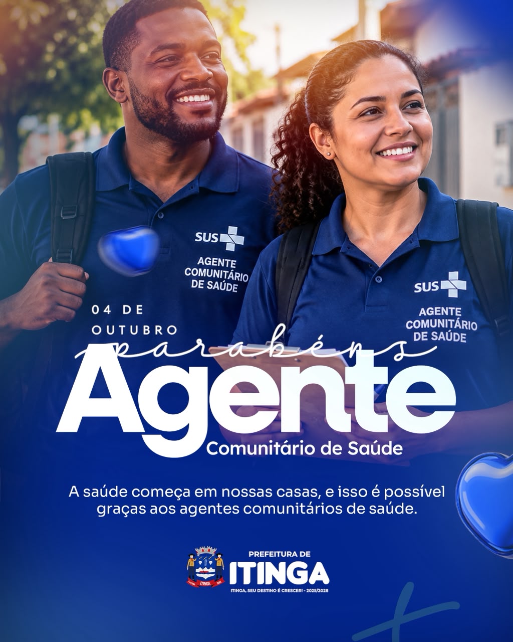 Uma homenagem a quem cuida de perto!