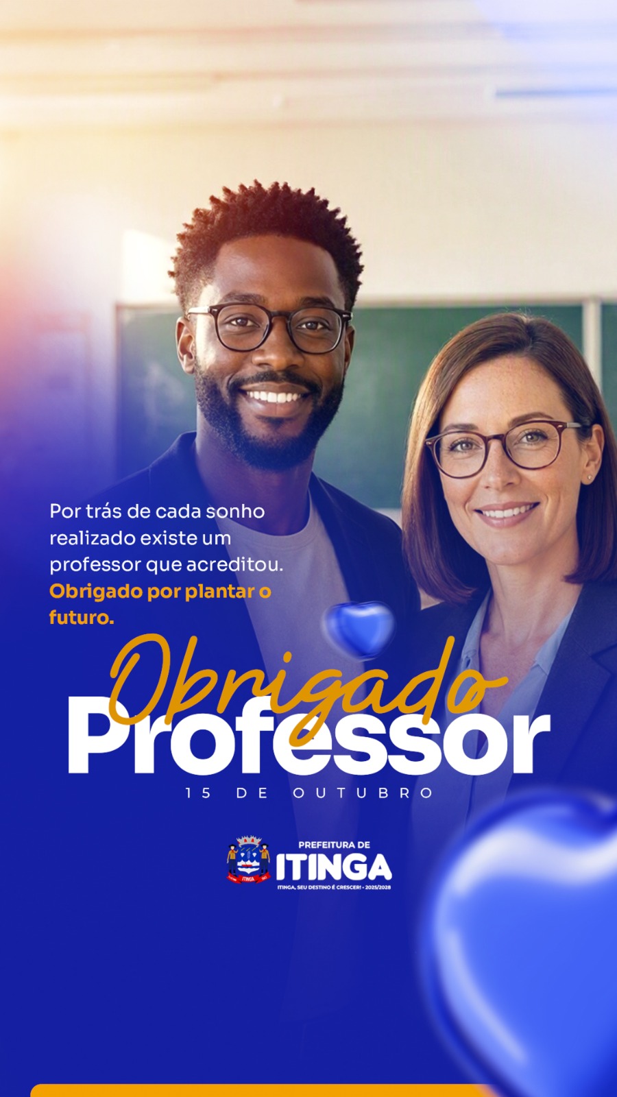 15 DE OUTUBRO - DIA DO PROFESSOR .