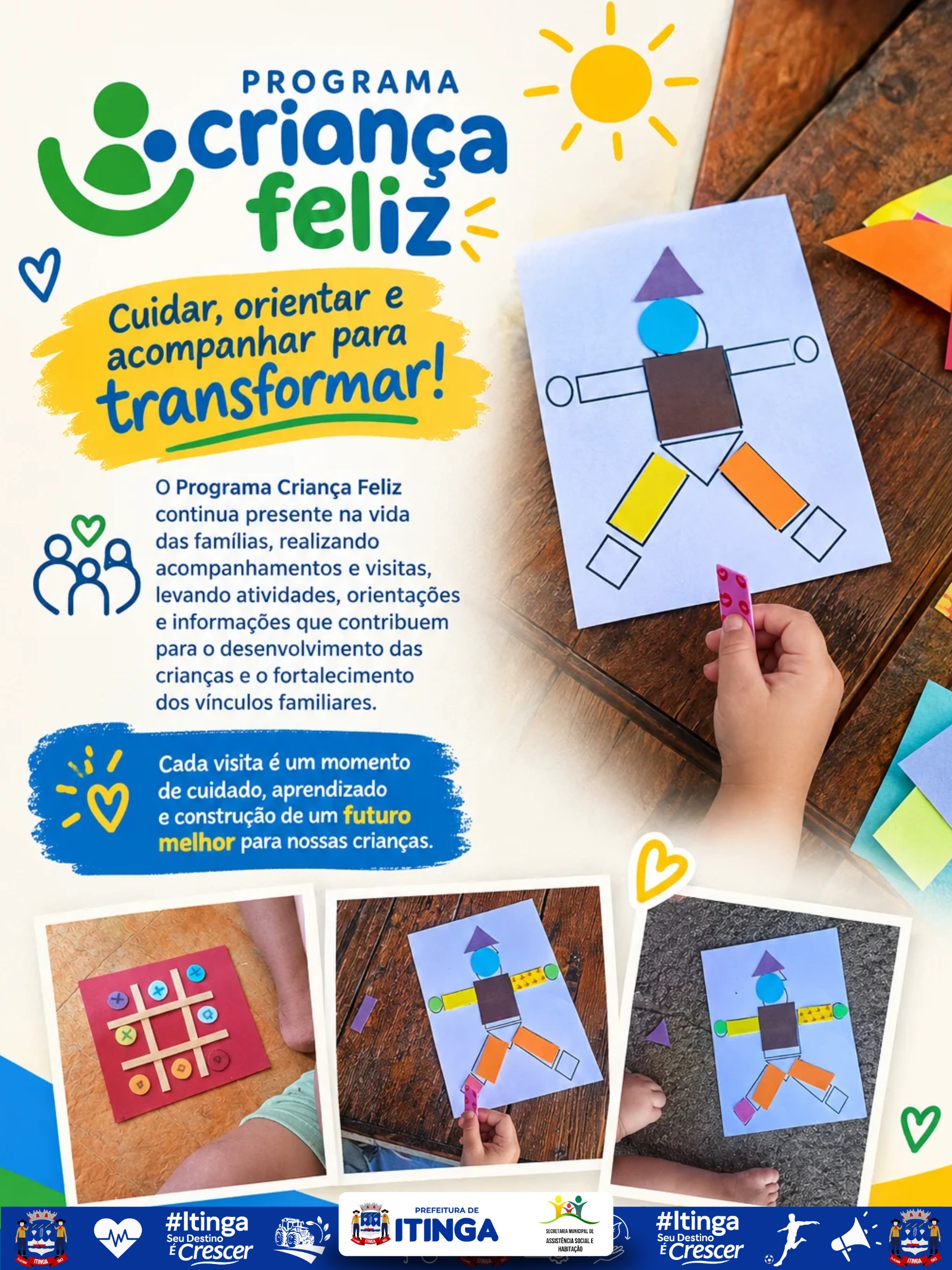 CUIDAR, ORIENTAR E ACOMPANHAR PARA TRANSFORMAR!